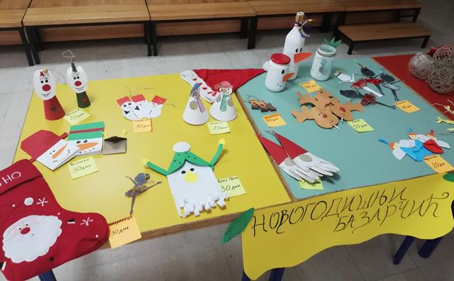Novogodišnji prodajni bazarčić u Osnovnoj školi “Dr Dragiša Mišović” 2 dragisa2
