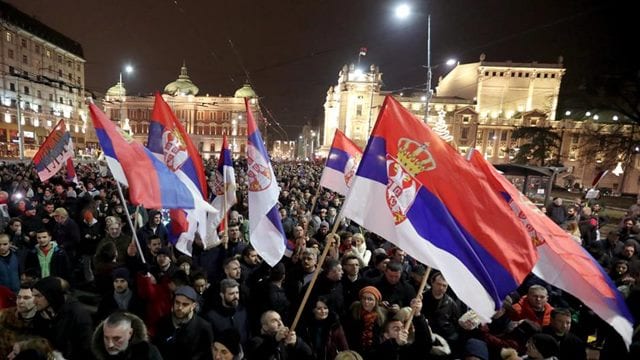 Jedan tim dolazi na protest u Čačak, predviđena šetnja večeras 1 protest 29.12