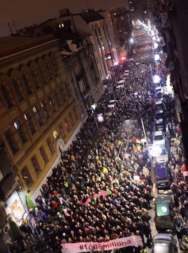 Na trećem protestu protiv nasilja više od 35.000 ljudi (FOTO, VIDEO) 5 protest5 1