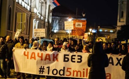 Protest Čačak