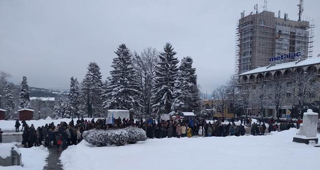 Protest prosvetara u Gornjem Milanovcu 2 milanovac1