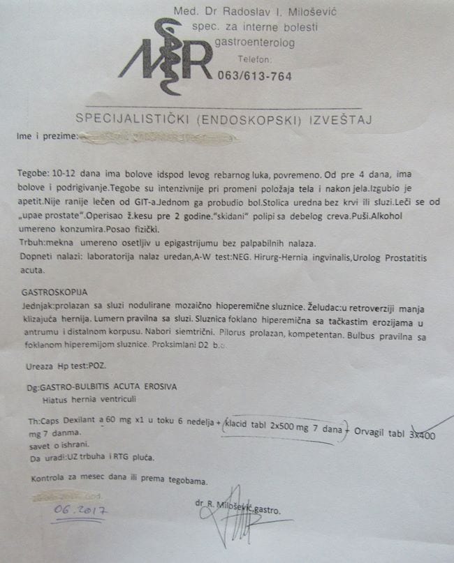 Skandal: Direktor bolnice ima i privatnu ordinaciju 1 milosevic