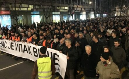 miting beograd