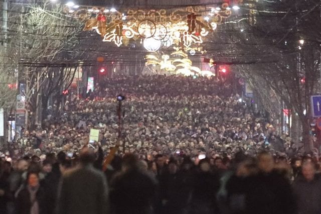 Glumci i naučni radnici podržali proteste: Branimo načela demokratije 1 miting beograd