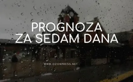 prognoza 7 dana