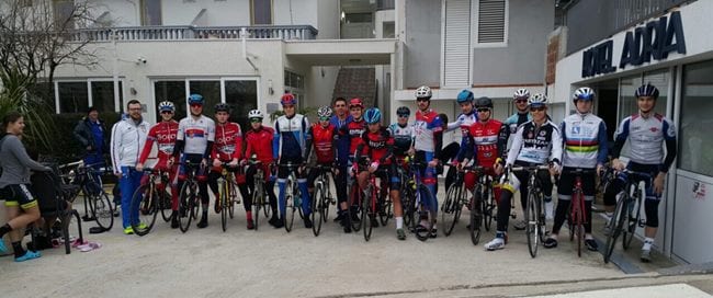 Biciklisti Borca okončali pripreme, počinje nova sezona 2 Ucesnici kampa BSS u Susnju februar 2019