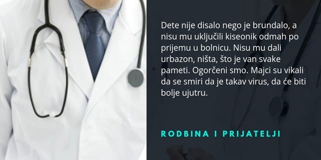 Da li je trogodišnji dečak pravilno lečen? Oglasio se direktor Doma zdravlja 3 dete1