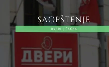 Dveri saopštenje
