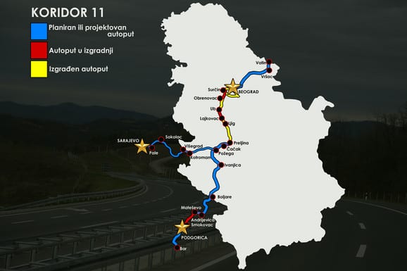 Još ćemo čekati auto-put do Obrenovca. Evo i do kada 2 koridor11