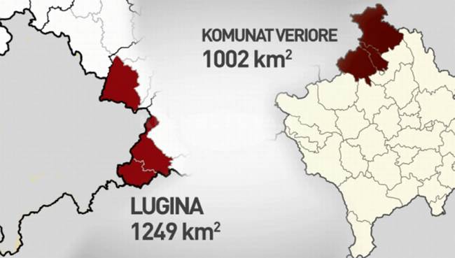 Procureo plan dogovora: Jug Srbije uzima Kosovo, Srbija dobija dve opštine 1 kosovo