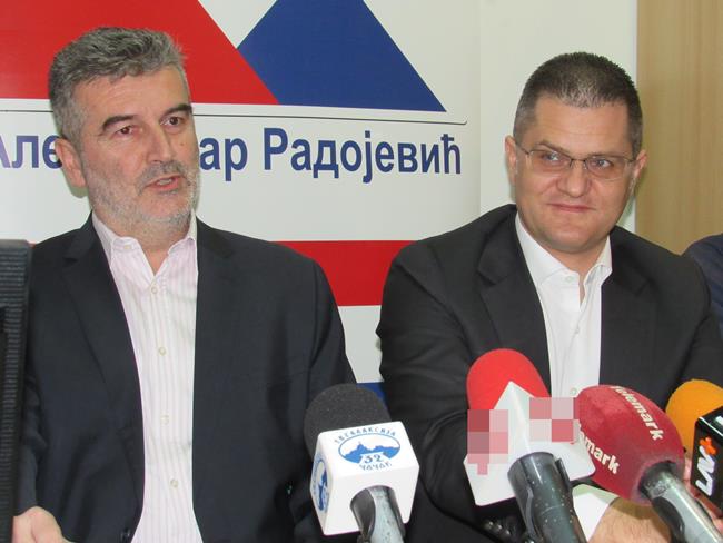 Radojević poverenik Narodne stranke u Čačku 2 jeremic1