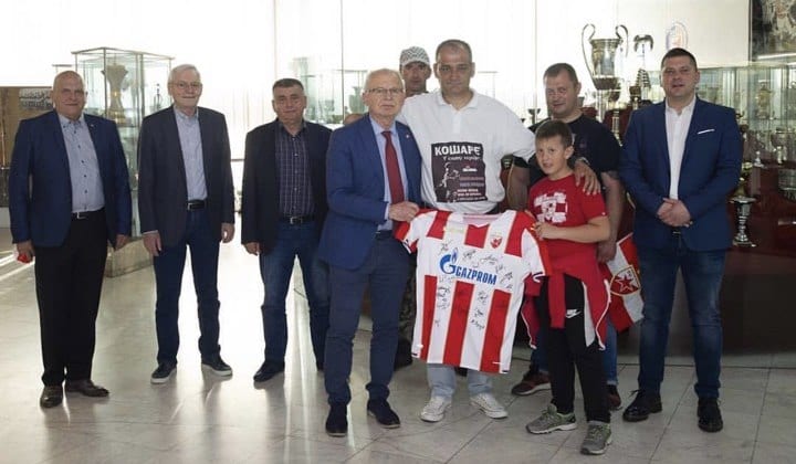 Zvezdin dres za čačanskog borca sa Košara 2 petko