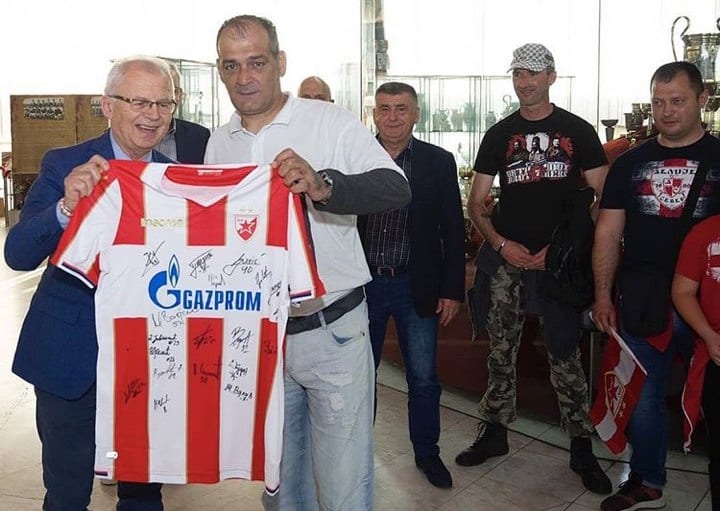 Zvezdin dres za čačanskog borca sa Košara 1 petko1