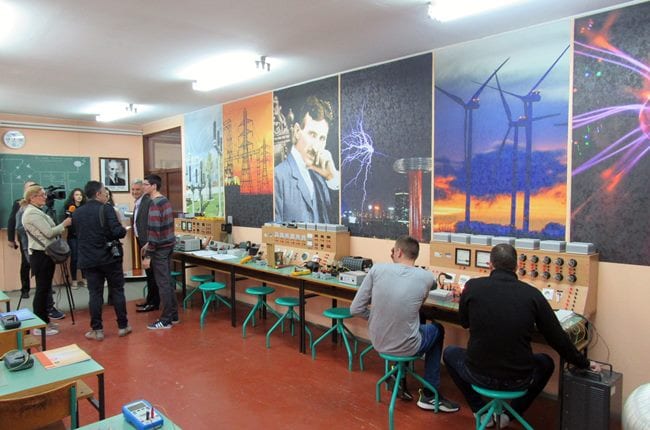 Visoka škola otvorila savremeni kabinet za elektro odsek 7 visoka2 1