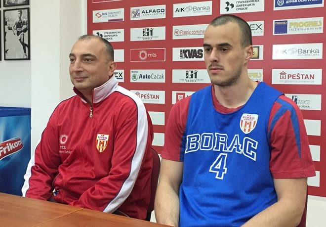 Borac dočekuje OKK Beograd 1 CACAK KK BORAC MILIC CARAPIC 14052019 MNA MILOS LUKIC