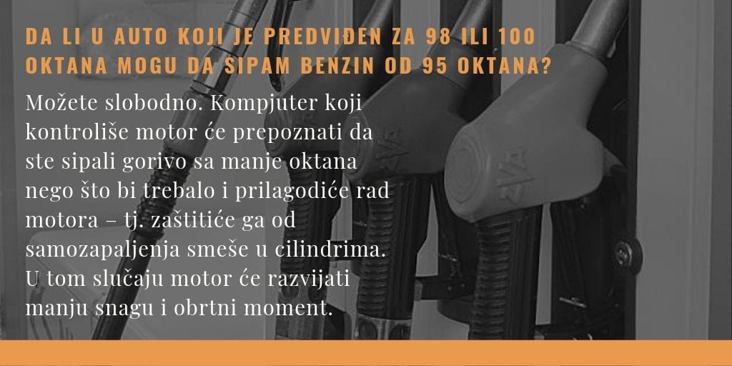 Kojim automobilima je zaista potrebno visokooktansko gorivo? 3 benzin1