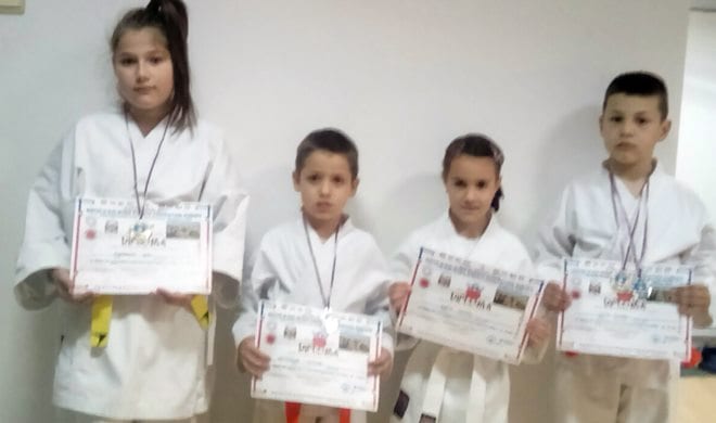 Sara, Vasilije i Ognjen stigli do medalja 1 karate