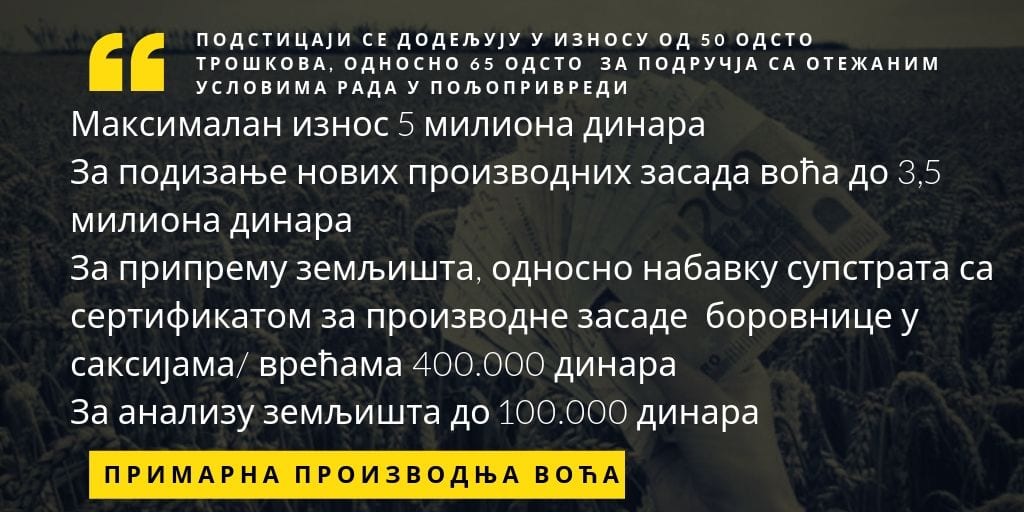 Konkursi za subvencije poljoprivrednicima 2 poljoprivreda