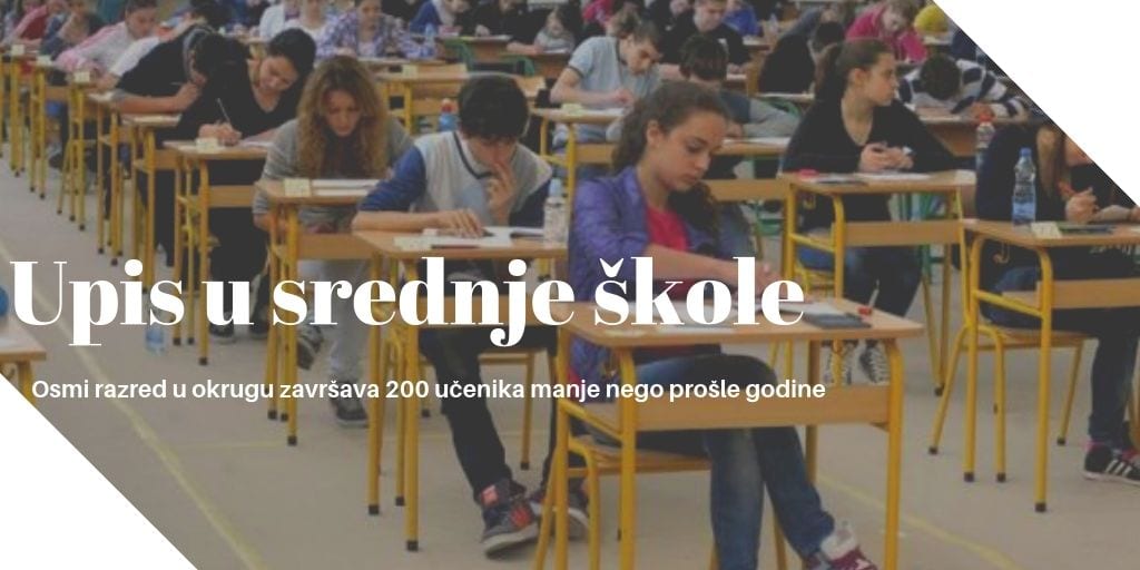 Manje učenika, manje i odeljenja u srednjim školama 2 srednja