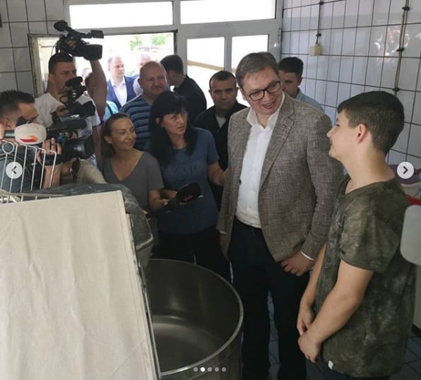 Vučić obišao Lučane 2 danas 1