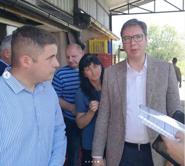 Vučić obišao Lučane 1 danas1