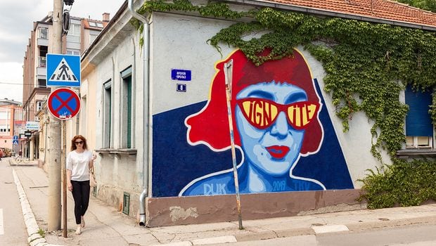 Novi grafiti ulepšali grad (FOTO) 1 grafiti