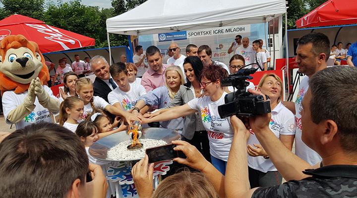 Sportske igre mladih i u Čačku 1 igre