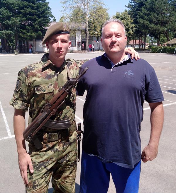 Kajakaš iz Čačka brani boje Srbije i u vojsci 1 ognjen1