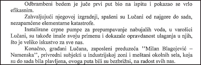 pismo Lučani