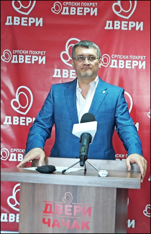 Politički progon funkcionera Dveri 2 tanaskovic 2