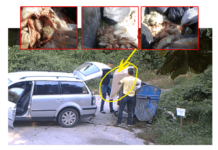 Klali životinje pa otpad bacili u kontejner na Spomen parku (FOTO) 1 komunalac