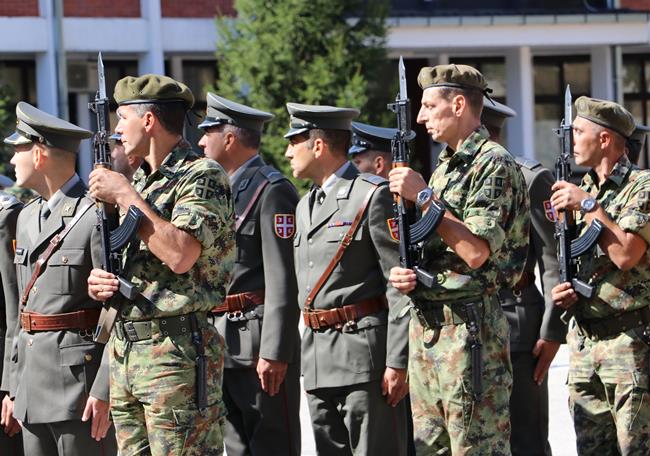 Vojska obeležila Dan službe telekomunikacija 3 GORNJI MILANOVAC VEZE SVECANOST 20092019 MNA MILOS LUKIC 05