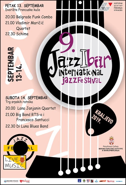 Internacionalni džez festival „JAZZIBAR“ Kraljevo 2 JI Plakat