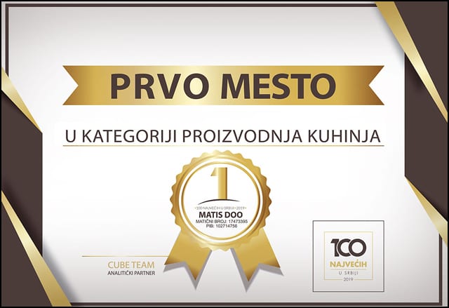 Nagrada Matis 100 najvecih
