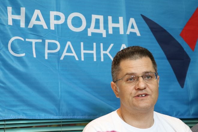Jeremić objavio bojkot izbora i u Čačku 2 CACAK NARODNA JEREMIC 09102019 MNA MILOS LUKIC 02