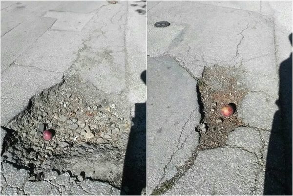 Krateri sve veći, vlast ne reaguje (FOTO) 2 ulica krateri