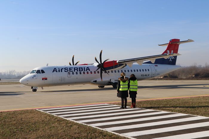 KRALJEVO LADJEVCI AVION DOLAZAK MORAVA 17122019 MNA MILOS LUKIC 03