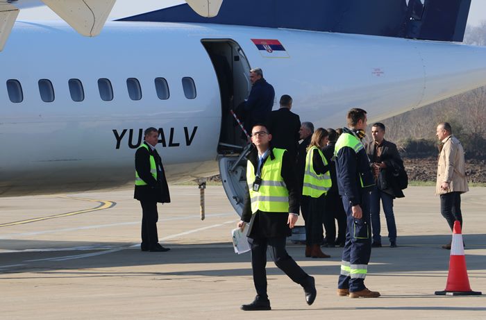 KRALJEVO LADJEVCI AVION ODLAZAK MORAVA 17122019 MNA MILOS LUKIC 01