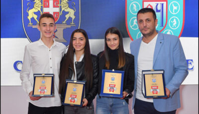 Najuspešniji-sportisti-u-svojim-kategorijama-Ognjen-Nikolić,-Sanja-Đoković,-Ivana-Ilić-i-Srđan-Jović