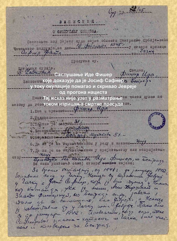 Nakon oslobođenja počela hapšenja i streljanja 2 istorija1bc
