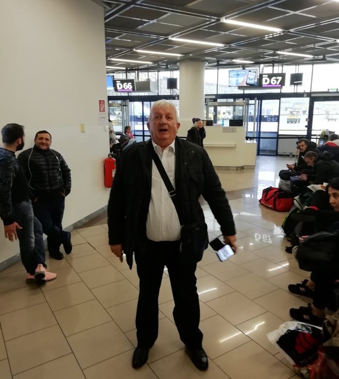 FOTO reportaža sa prvog leta ka Beču 20 prvi let
