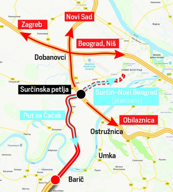 Čačani će moći do Budimpešte bez silaska s auto-puta 1 vuk 1