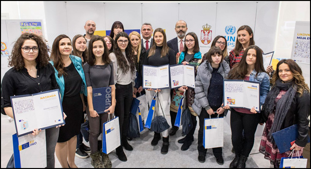 Čačak Promocija kalendara EU za 2020