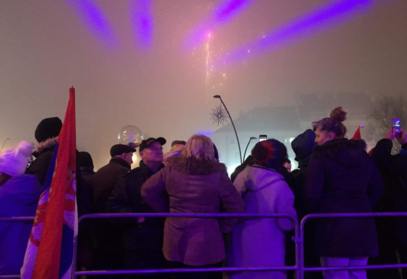 CACAK DOCEK NOVE GODINE VATROMET 14012020 MNA MILOS LUKIC