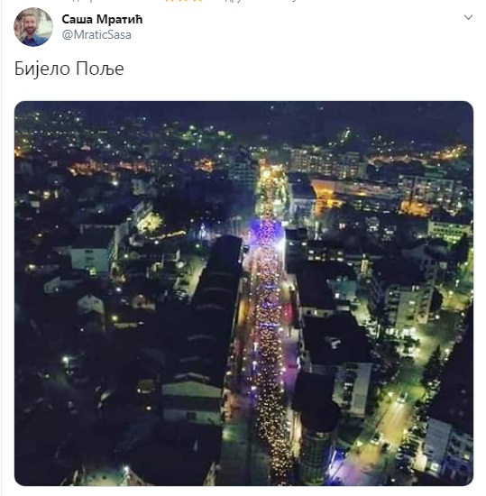 Sve više građana Crne Gore na ulicama: Ne damo svetinje (FOTO, VIDEO) 1 bjelopolje