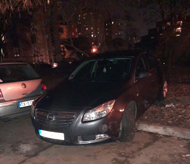 Bahato parkiranje na zelenim površinama 1 parkiranje