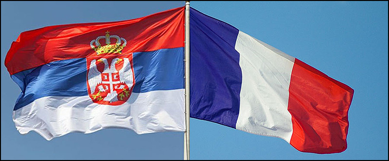 srpsko francuska zastava
