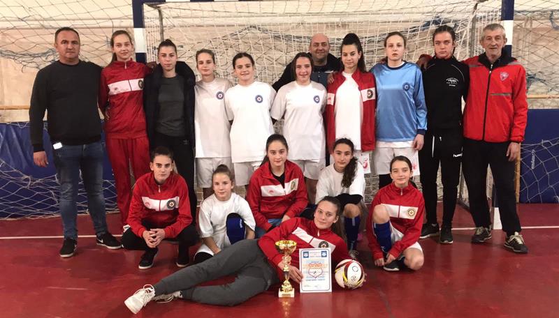 Uspešan start Ženskog fudbalskog kluba Borac 1 Rekovac 1