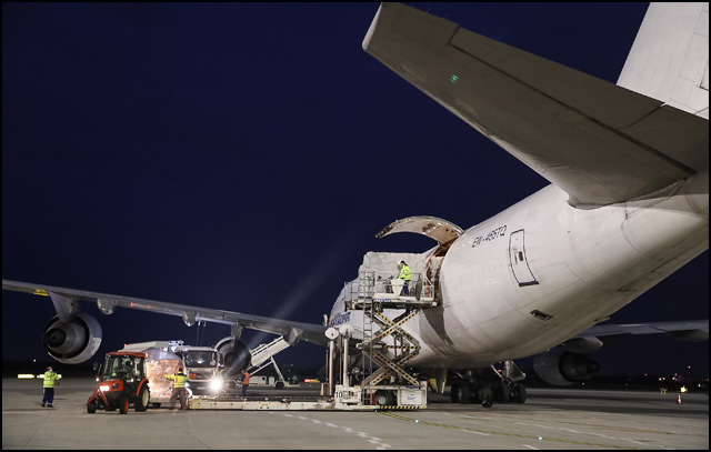 EU finansirala troškove avionskog porevoza medicinske opreme i materijala 6 Cargo Airplane 3 29