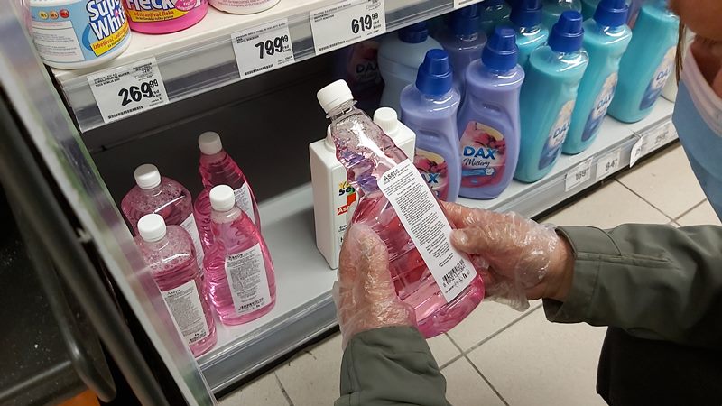 Nedeljna kupovina za penzionere: Život ko u samici (FOTO, VIDEO) 2 asepsol